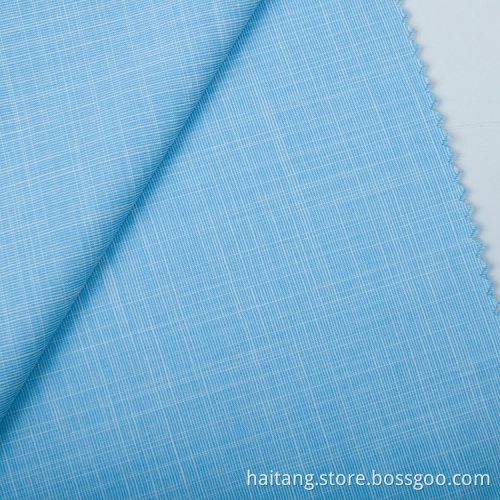Check Cotton fabric Microfiber Fabric Moisture Ventilate
